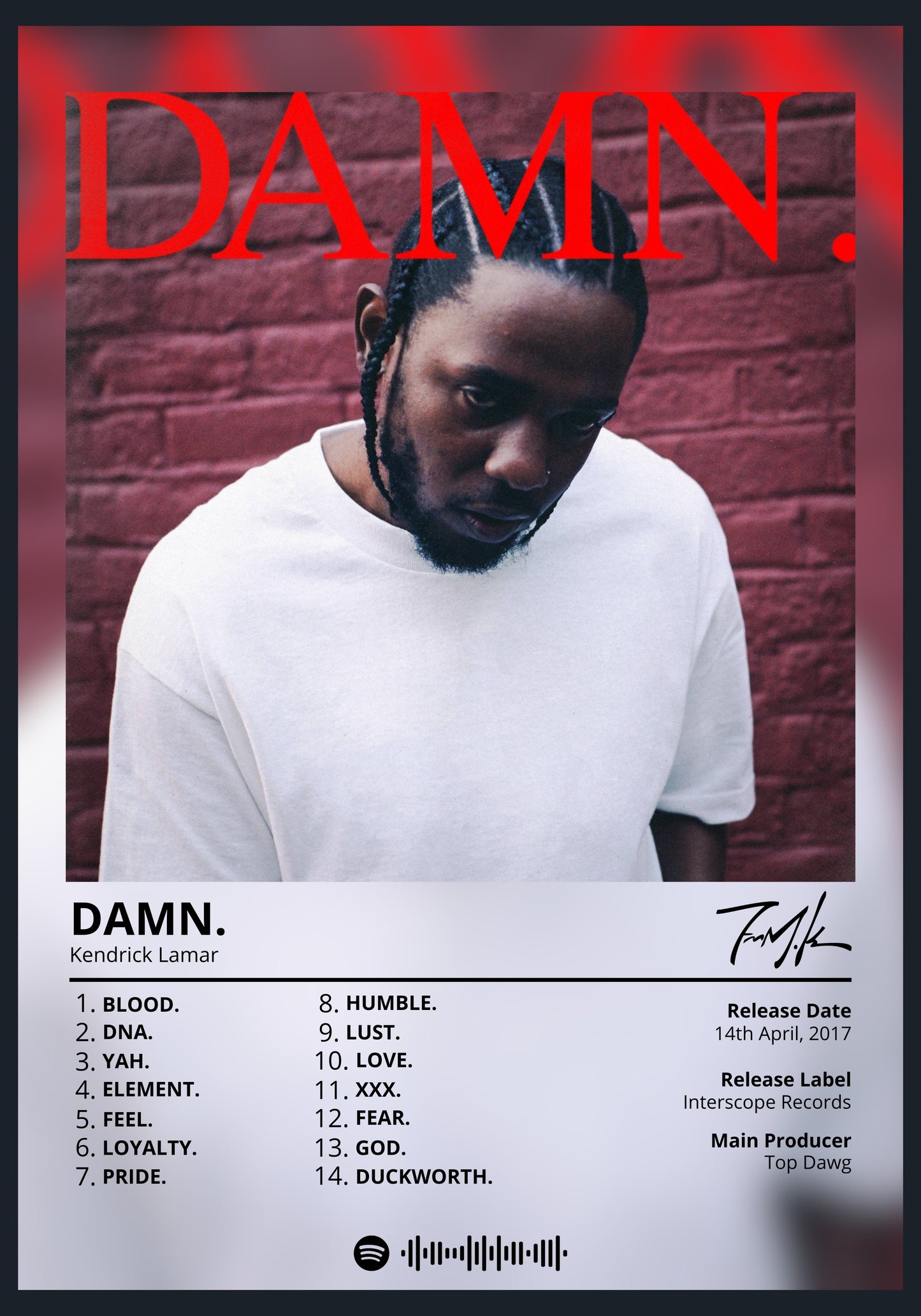 Kendrick Lamar - DAMN.