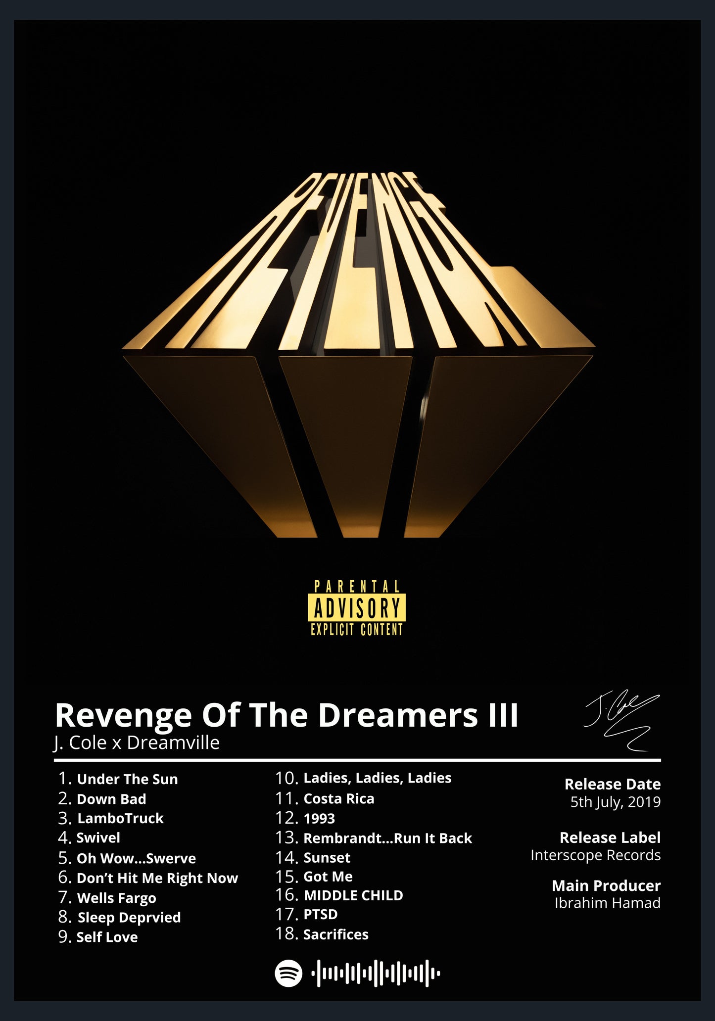 J.Cole - Revenge Of The Dreamers III