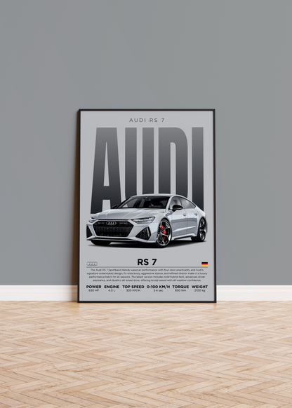 Custom Car Poster