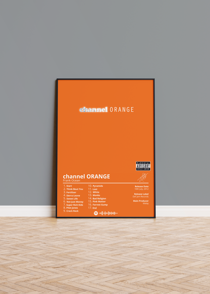 Frank Ocean - channel ORANGE