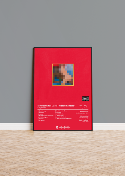 Kanye West - My Beautiful Dark Twisted Fantasy