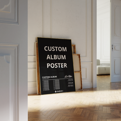 Custom Album Poster