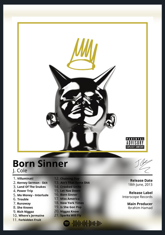 J.Cole - Born Sinner