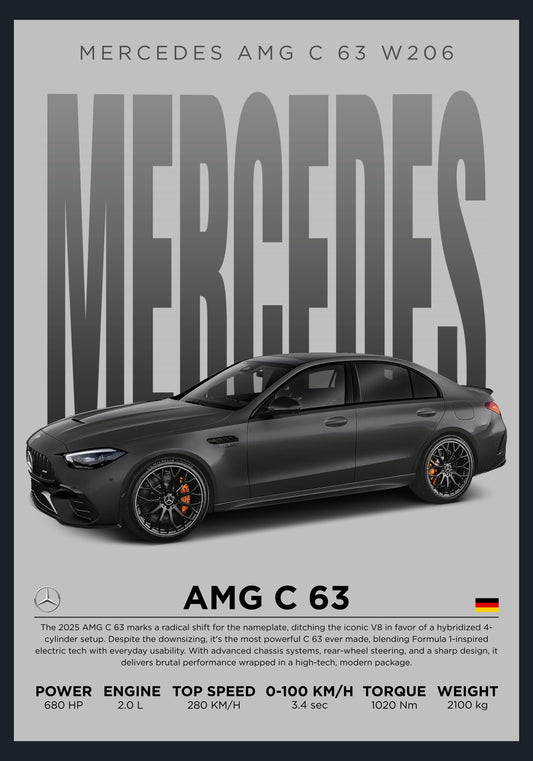 AMG C 63 W206