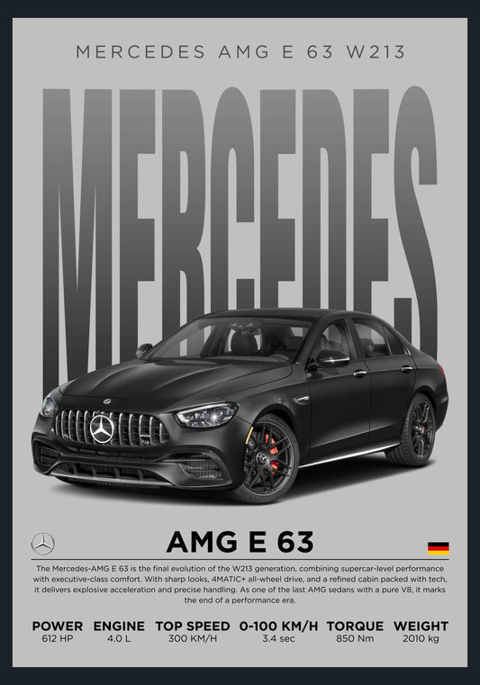 AMG E 63 W213