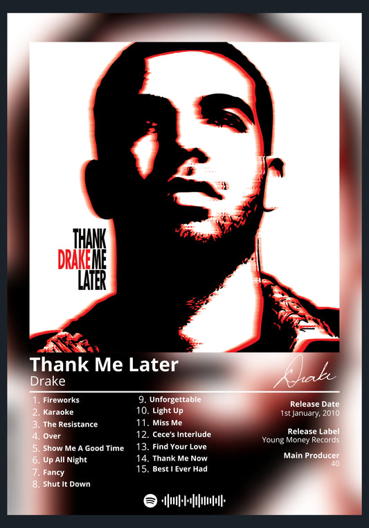 Drake - Thank Me Later